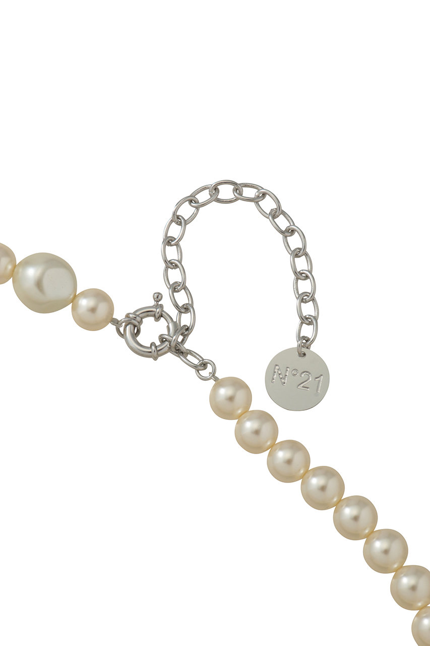 【8/10までSALE】N°21 ヌメロヴェントゥーノ ロゴ ネックレス N°21(ヌメロ ヴェントゥーノ)｜ネックレス/マルチカラー の通販