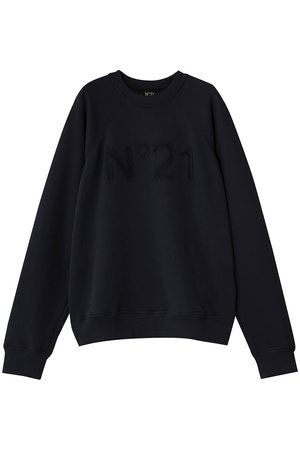ヌメロ ヴェントゥーノ/N°21の【UNISEX】ロゴクルーネック スウェット