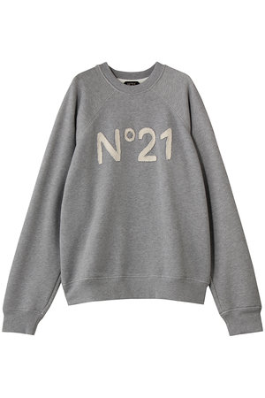 ヌメロ ヴェントゥーノ/N°21の【UNISEX】ロゴクルーネック スウェット