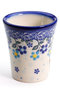 ワインカップ ポーリッシュポタリー/Polish Pottery ブルー