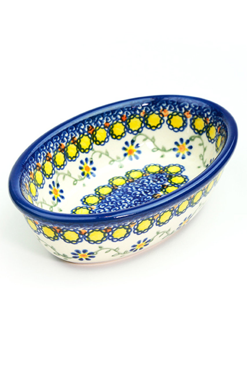 ポーリッシュポタリー/Polish Potteryのオーブン皿・オーバル・ミニ(-/V564-U113)