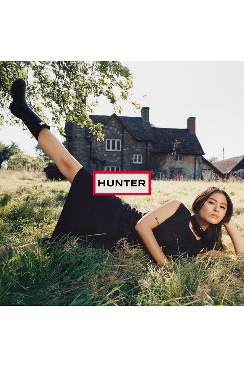HUNTER(ハンター)｜オリジナル トール レイン ブーツ/ブラック の通販