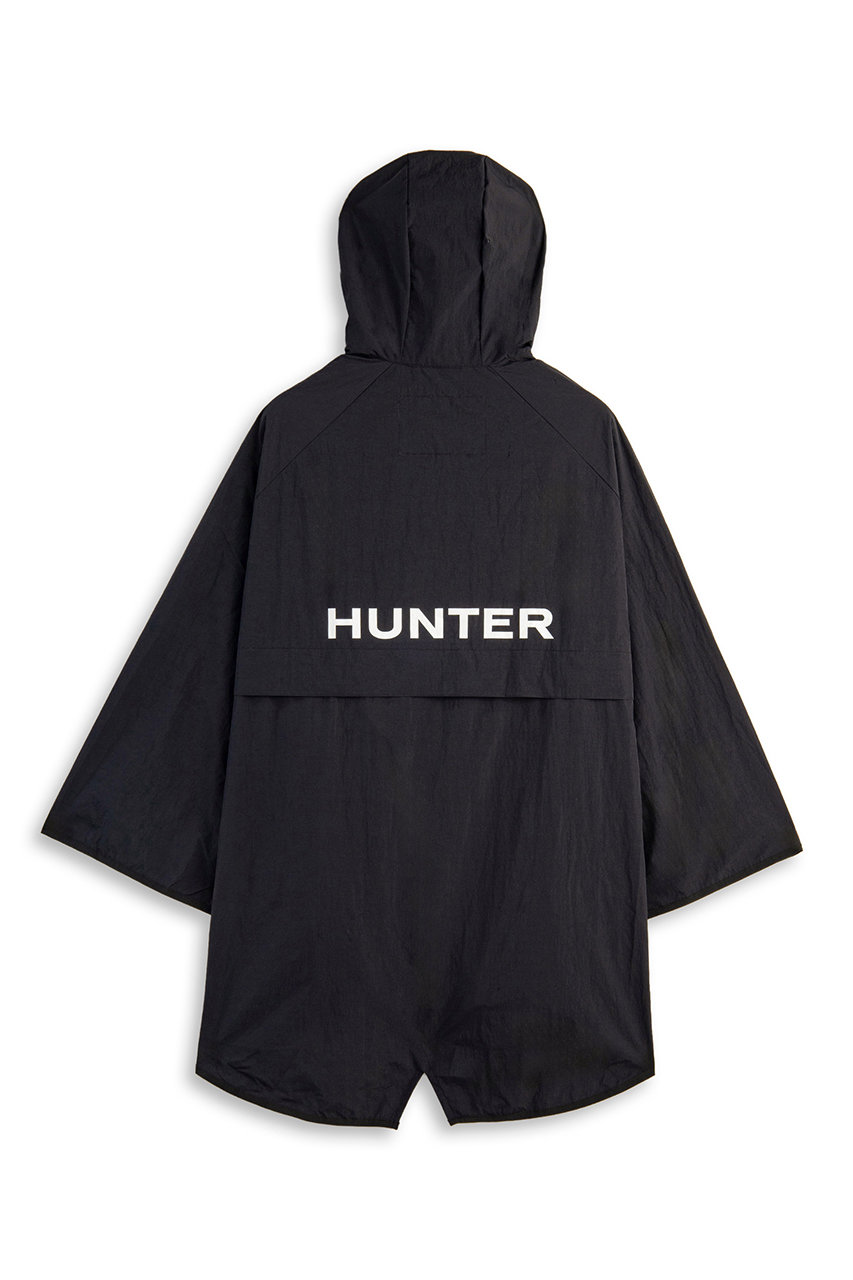 HUNTER(ハンター)｜トラベル ポンチョ/ブラック の通販｜ELLESHOP
