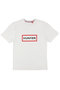 HUNTER ロゴ Tシャツ ハンター/HUNTER ホワイト