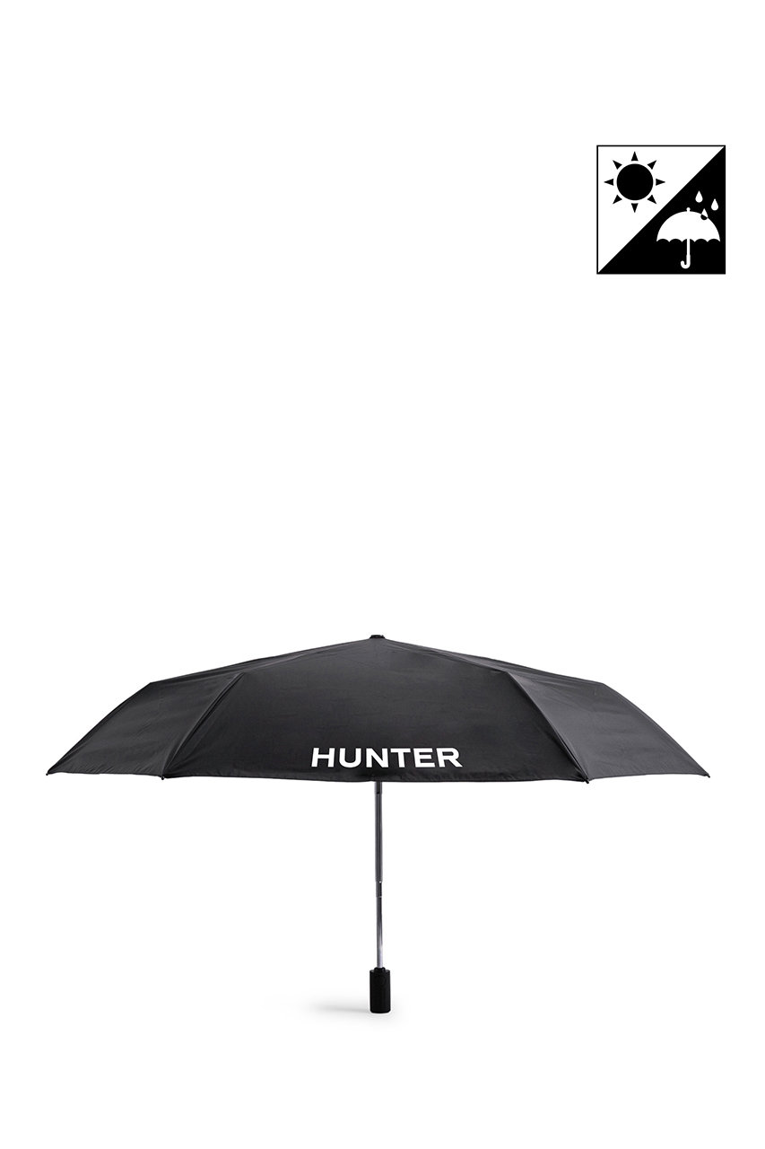 ハンター/HUNTERのオール ウェザー オート コンパクト アンブレラ (晴雨兼用傘) 55CM(ブラック/UAU7039UPN)