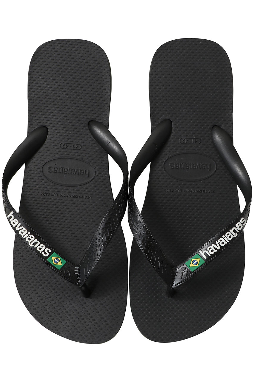 havaianas BRASIL LOGO ビーチサンダル (ブラック, 390(25/26)) ハワイアナス ELLE SHOP havaianas BRASIL LOGO ビーチサンダル (ブラック, 390(25/26)) ハワイアナス ELLE SHOP