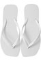 SLIM SQUARE ビーチサンダル ハワイアナス/havaianas ホワイト