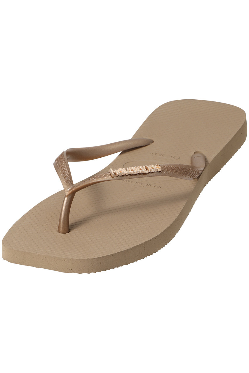 havaianas 41502340121 関税送料込 havaianas サンダル (ハワイアナス) /Slim Square Logo Pop Up