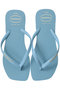SLIM SQUARE LOGO POP UP ビーチサンダル ハワイアナス/havaianas ラベンダーブルー