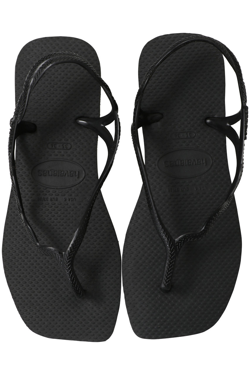 havaianas SOLEIL ビーチサンダル (ブラック, 334(22.5)) ハワイアナス ELLE SHOP havaianas SOLEIL ビーチサンダル (ブラック, 334(22.5)) ハワイアナス ELLE SHOP
