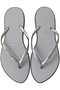 SLIM POINT ビーチサンダル ハワイアナス/havaianas スチールグレー