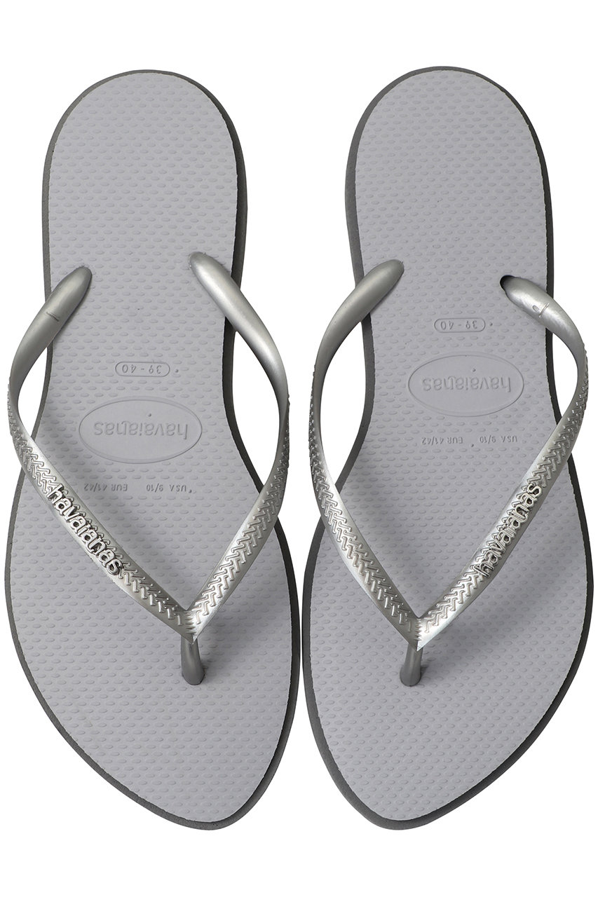 havaianas SLIM POINT ビーチサンダル (スチールグレー, 378(24/25)) ハワイアナス ELLE SHOP havaianas SLIM POINT ビーチサンダル (スチールグレー, 378(24/25)) ハワイアナス ELLE SHOP