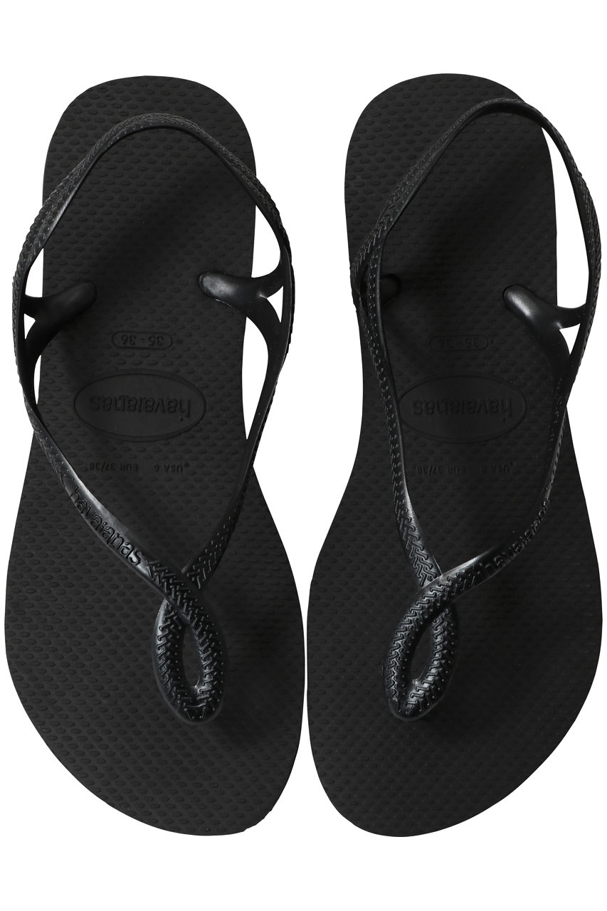 havaianas LUNA ビーチサンダル (ブラック, 356(23)) ハワイアナス ELLE SHOP havaianas LUNA ビーチサンダル (ブラック, 356(23)) ハワイアナス ELLE SHOP