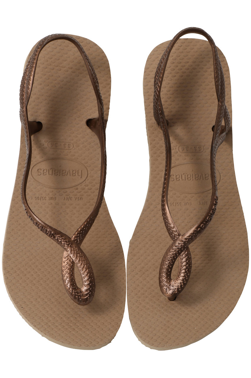 havaianas LUNA ビーチサンダル (ローズゴールド, 390(25/26)) ハワイアナス ELLE SHOP havaianas LUNA ビーチサンダル (ローズゴールド, 390(25/26)) ハワイアナス ELLE SHOP