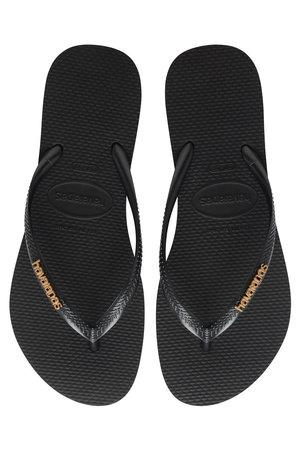 ハワイアナス/havaianasの【予約販売】SLIM LOGO METALLIC ビーチサンダル(130200/130205)