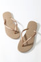 SLIM LOGO METALLIC ビーチサンダル ハワイアナス/havaianas
