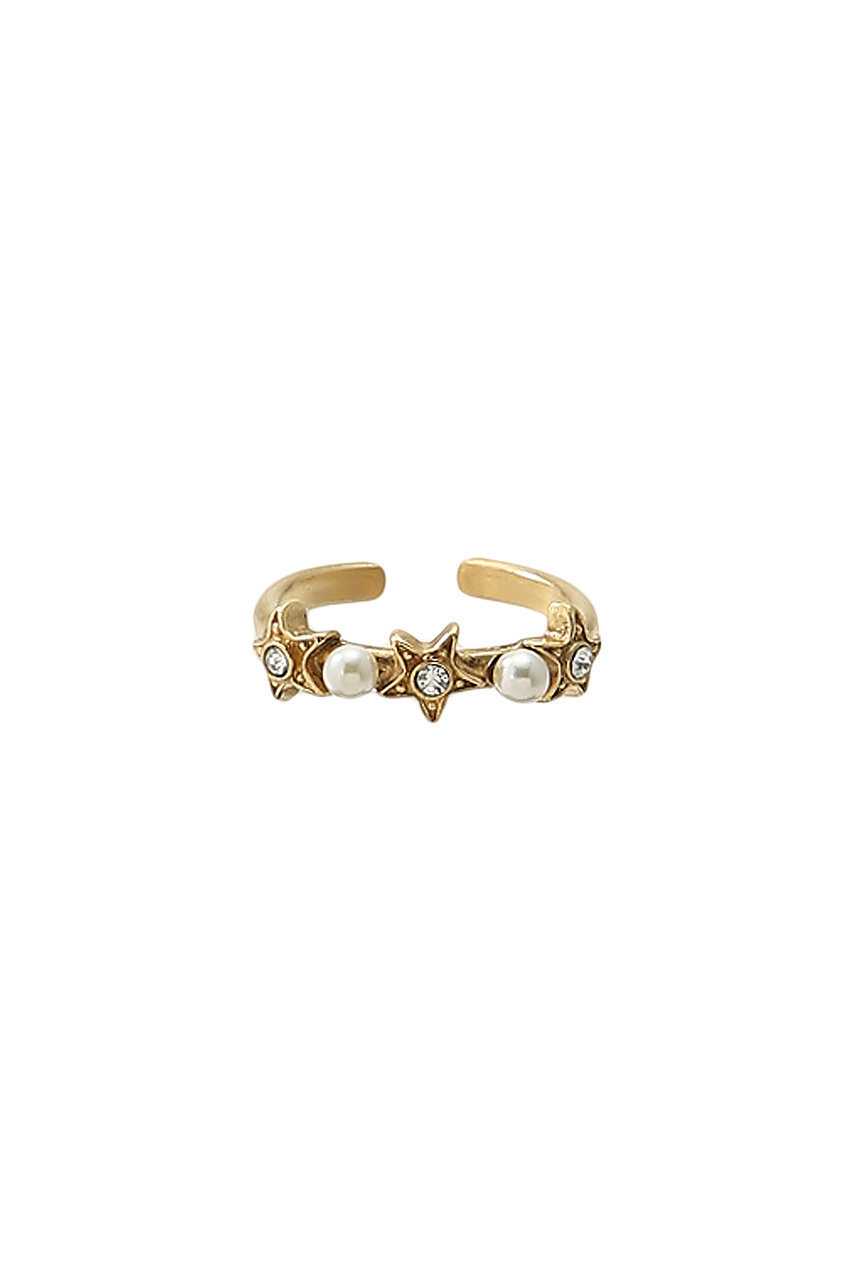 ADER. bijoux アデル ビジュー 【ELLE SHOP限定】STAR 2way イヤーカフリング ゴールド