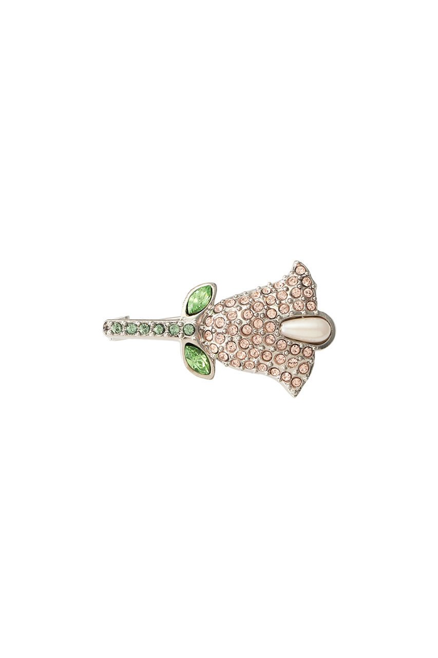 ADER. bijoux アデル ビジュー VINTAGE FLOWER チューリップブローチ シルバー