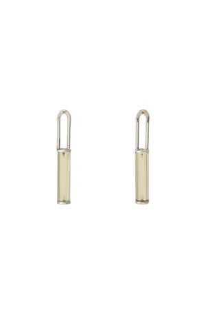 アデル ビジュー/ADER.bijouxのGEM フープピアス(150100/150101)