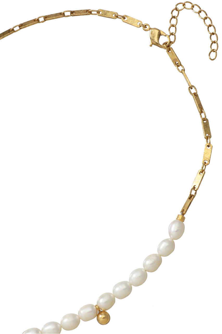 ADER.bijoux(アデル ビジュー)｜GEM stone pearl mix short