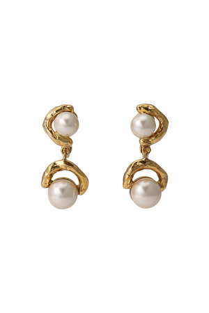 アデル ビジュー/ADER.bijouxのVAGUE double イヤリング(150100/150102)