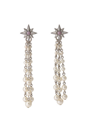 アデル ビジュー/ADER.bijouxのSTAR pearl 2way ピアス(150100/150101)