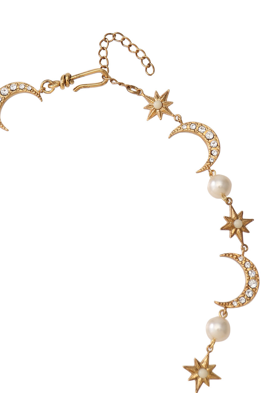 ADER.bijoux(アデル ビジュー)｜STAR pearl mix ショートネックレス/ゴールド の通販｜ELLESHOP・(エル・ショップ)