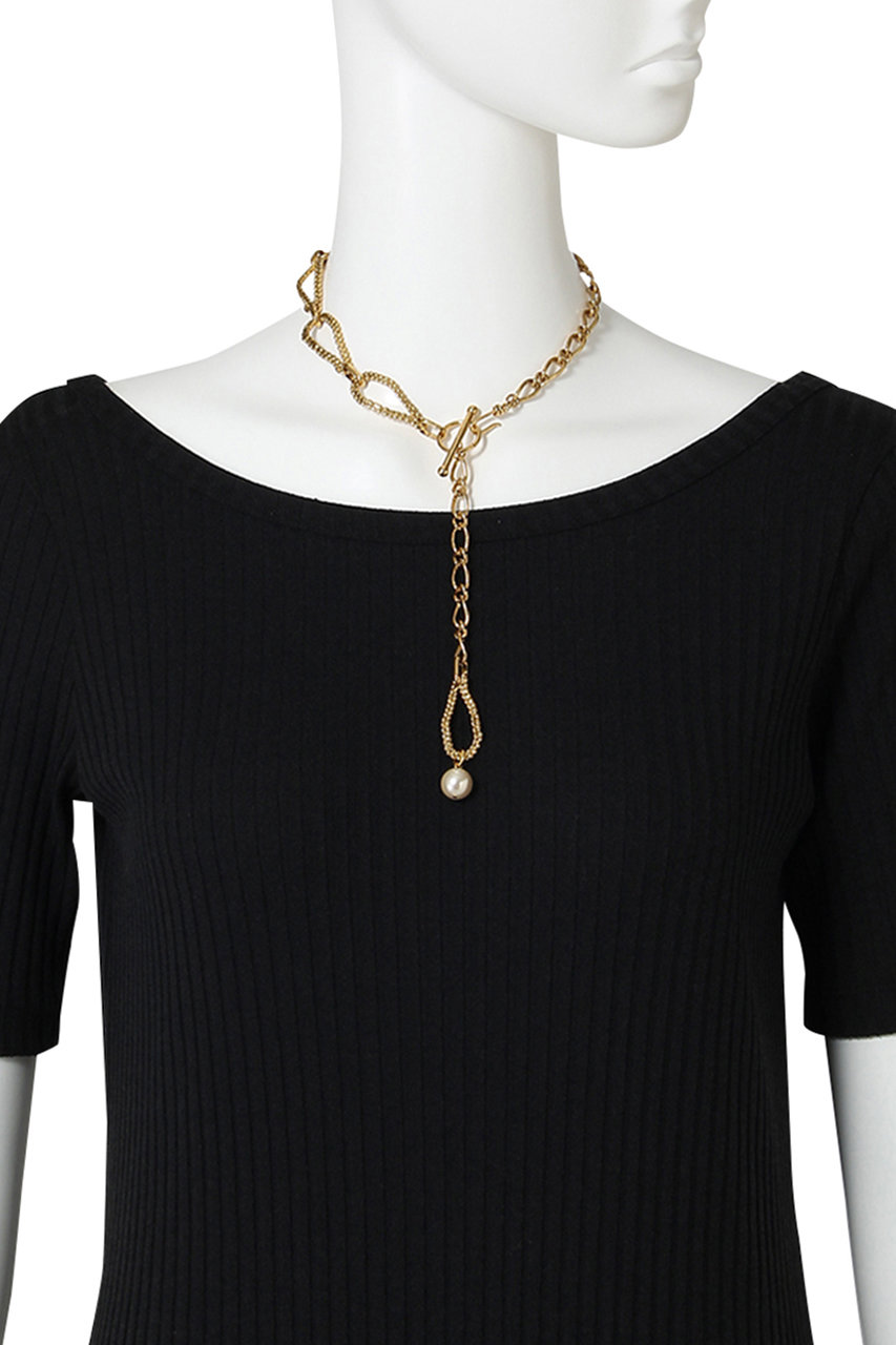 ADER.bijoux(アデル ビジュー)｜CUTSTEEL twist chain 2way ラリエット