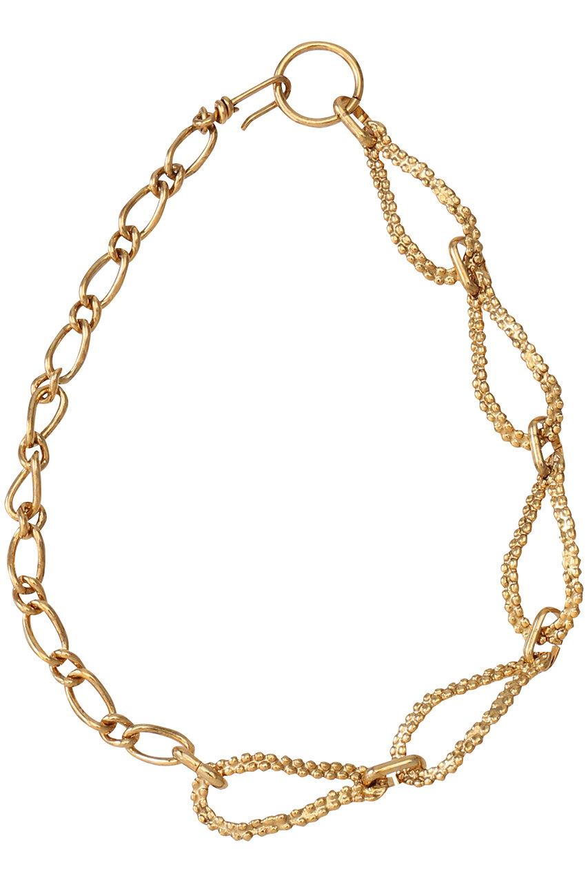 ADER.bijoux(アデル ビジュー)｜CUTSTEEL twist chain 2way ラリエット/ゴールド  の通販｜ELLESHOP・(エル・ショップ)