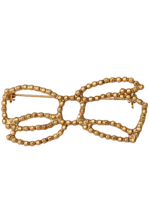 アデル ビジュー/ADER.bijouxのCUTSTEEL ribbon ブローチ(150500/150502)