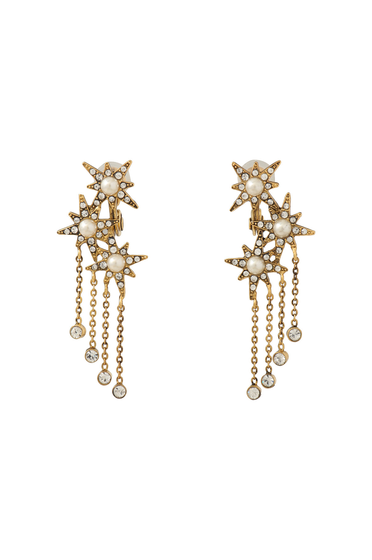 ADER.bijoux STAR fringe イヤリング (ゴールド, F) アデル ビジュー ELLE SHOP ADER.bijoux STAR fringe イヤリング (ゴールド, F) アデル ビジュー ELLE SHOP