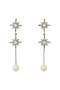 STAR pearl long ピアス アデル ビジュー/ADER.bijoux シルバー