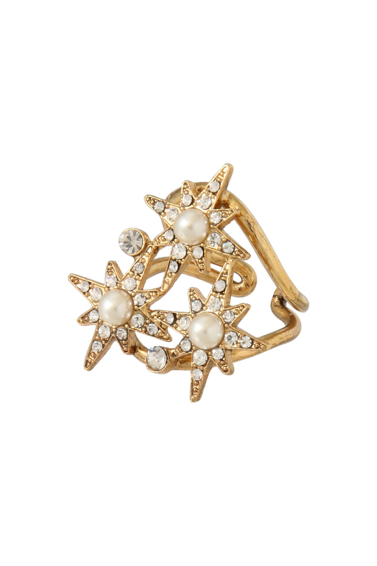 ADER.bijoux STAR triple リング (ゴールド, F) アデル ビジュー ELLE SHOP ADER.bijoux STAR triple リング (ゴールド, F) アデル ビジュー ELLE SHOP