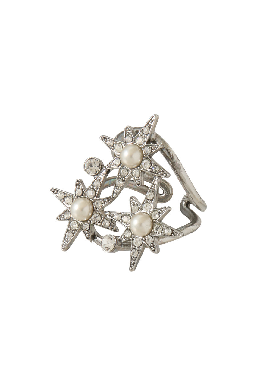 ADER.bijoux STAR triple リング (シルバー, F) アデル ビジュー ELLE SHOP ADER.bijoux STAR triple リング (シルバー, F) アデル ビジュー ELLE SHOP