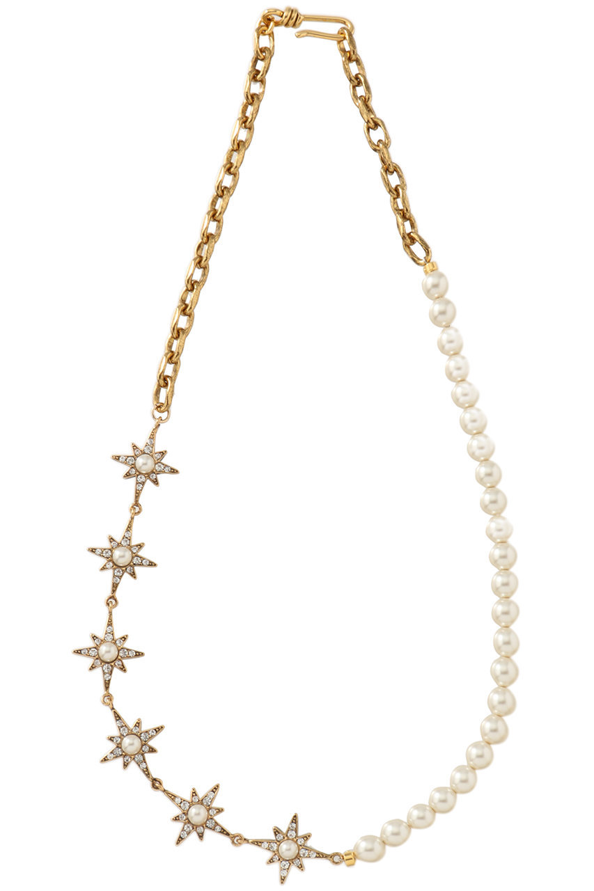 ADER.bijoux(アデル ビジュー)｜STAR pearl short ネックレス/シルバー