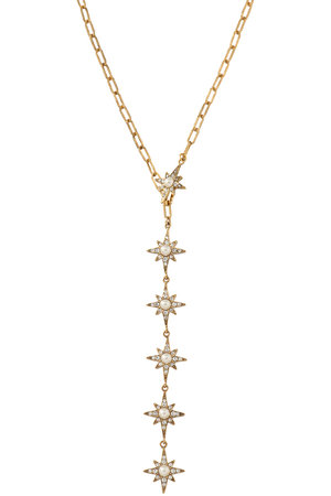 アデル ビジュー/ADER.bijouxのSTAR chain ラリエット(150200/150203)