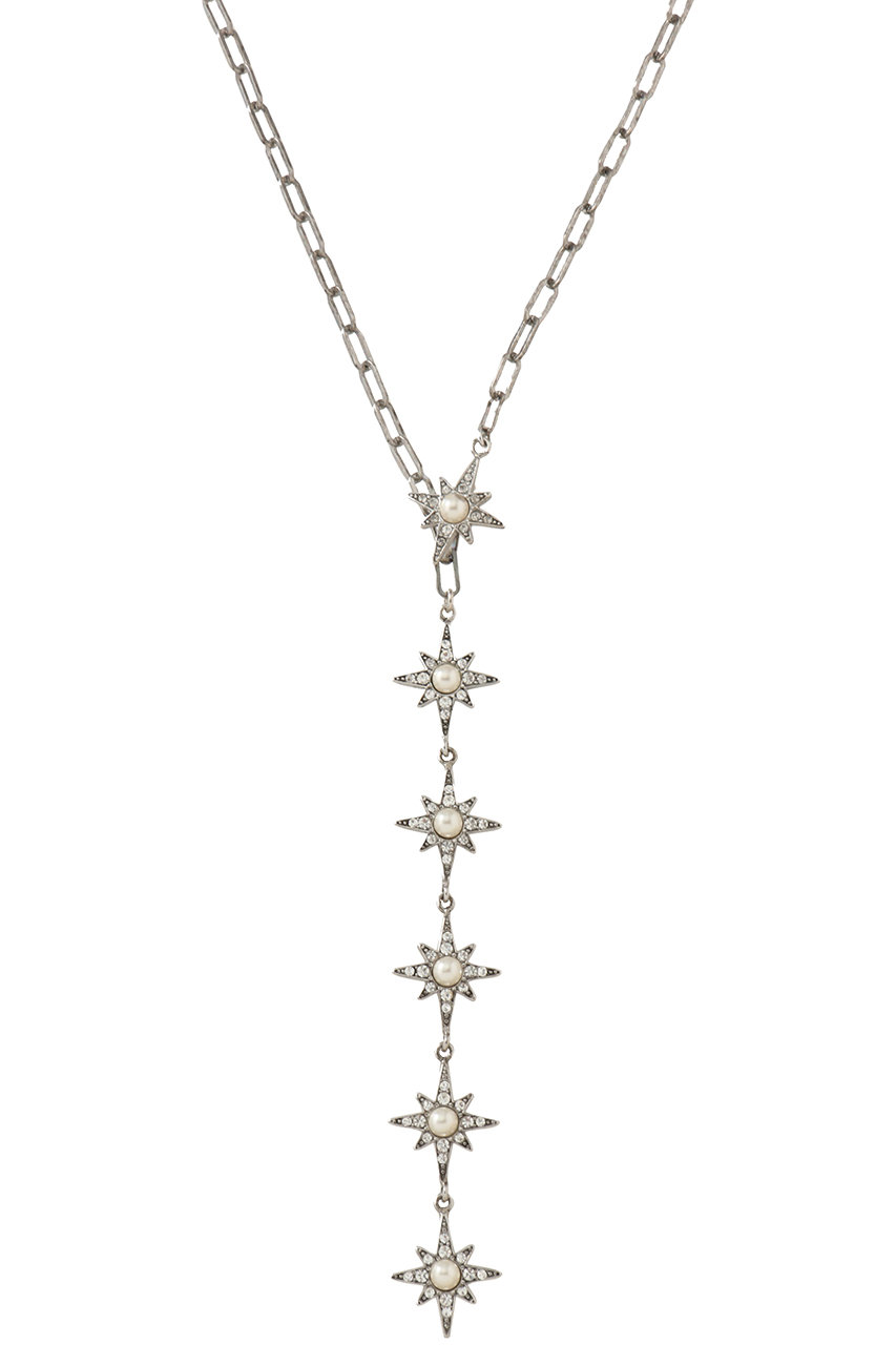 ADER.bijoux STAR chain ラリエット (シルバー, F) アデル ビジュー ELLE SHOP ADER.bijoux STAR chain ラリエット (シルバー, F) アデル ビジュー ELLE SHOP