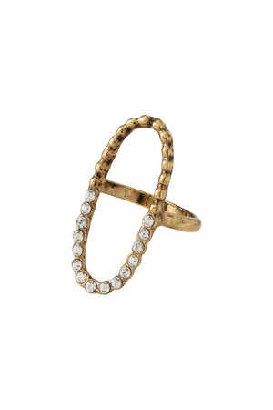 アデル ビジュー/ADER.bijouxのCUTSTEEL sparkle リング(150400/150401)