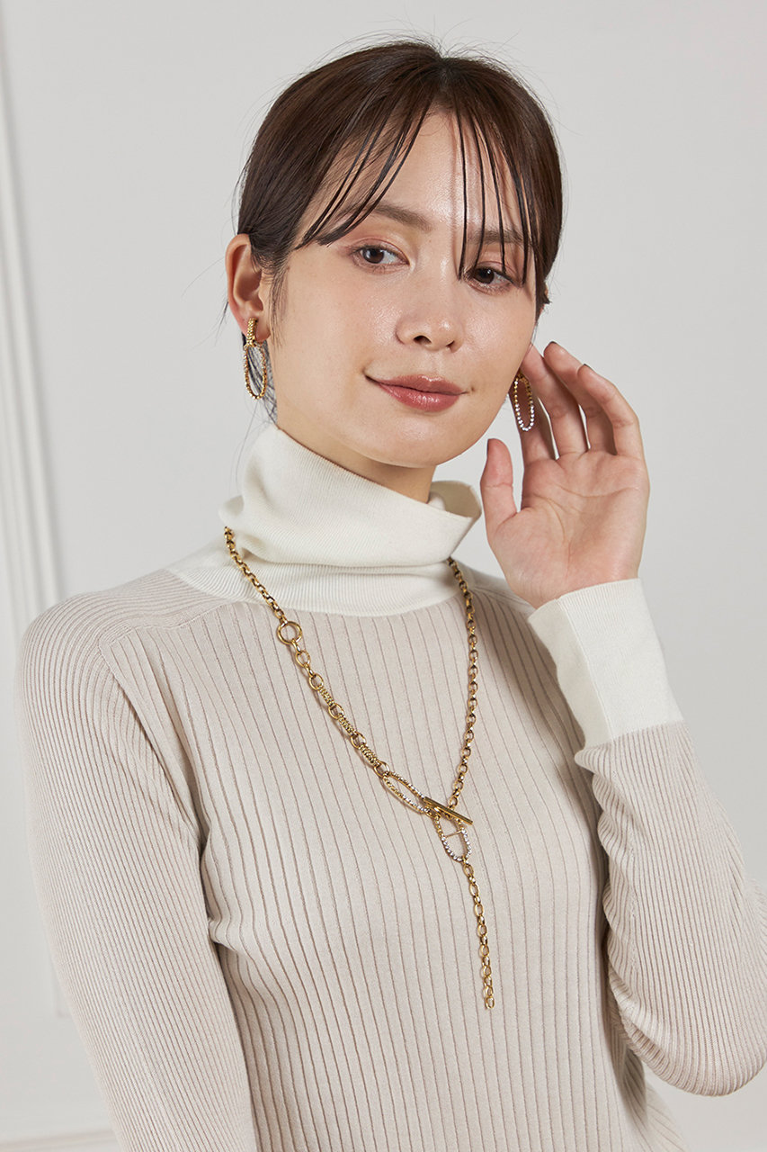 ADER.bijoux(アデル ビジュー)｜CUTSTEEL sparkle 2way ラリエット