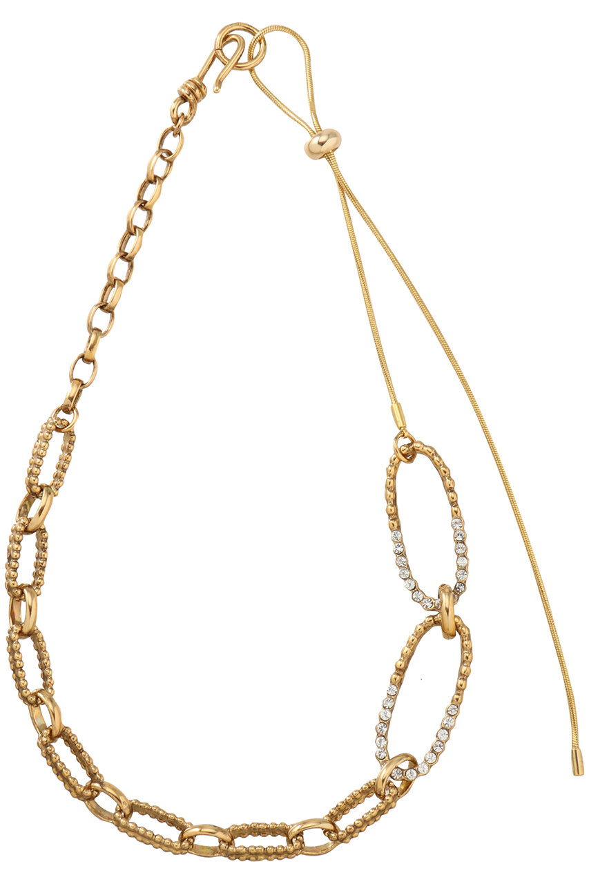 ADER.bijoux(アデル ビジュー)｜CUTSTEEL sparkle ショートネックレス