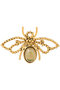 CUTSTEEL bee ブローチ アデル ビジュー/ADER.bijoux ゴールド