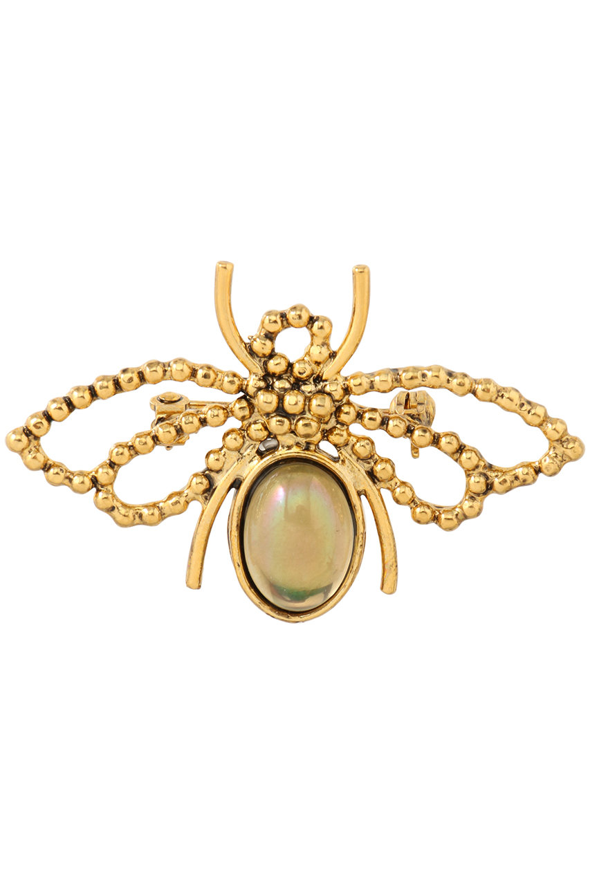 ADER.bijoux(アデル ビジュー)｜CUTSTEEL bee ブローチ/ゴールド の