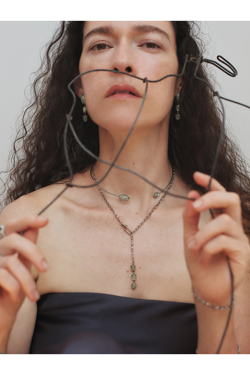 ADER.bijoux(アデル ビジュー)｜LIGNE DE FUITE イヤリング/ゴールド