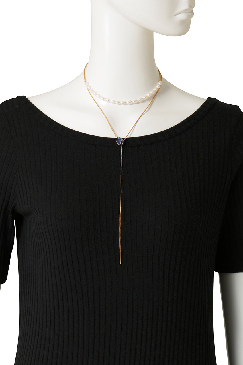ADER.bijoux(アデル ビジュー)｜LIGNE DE FUITE pearl ラリエット