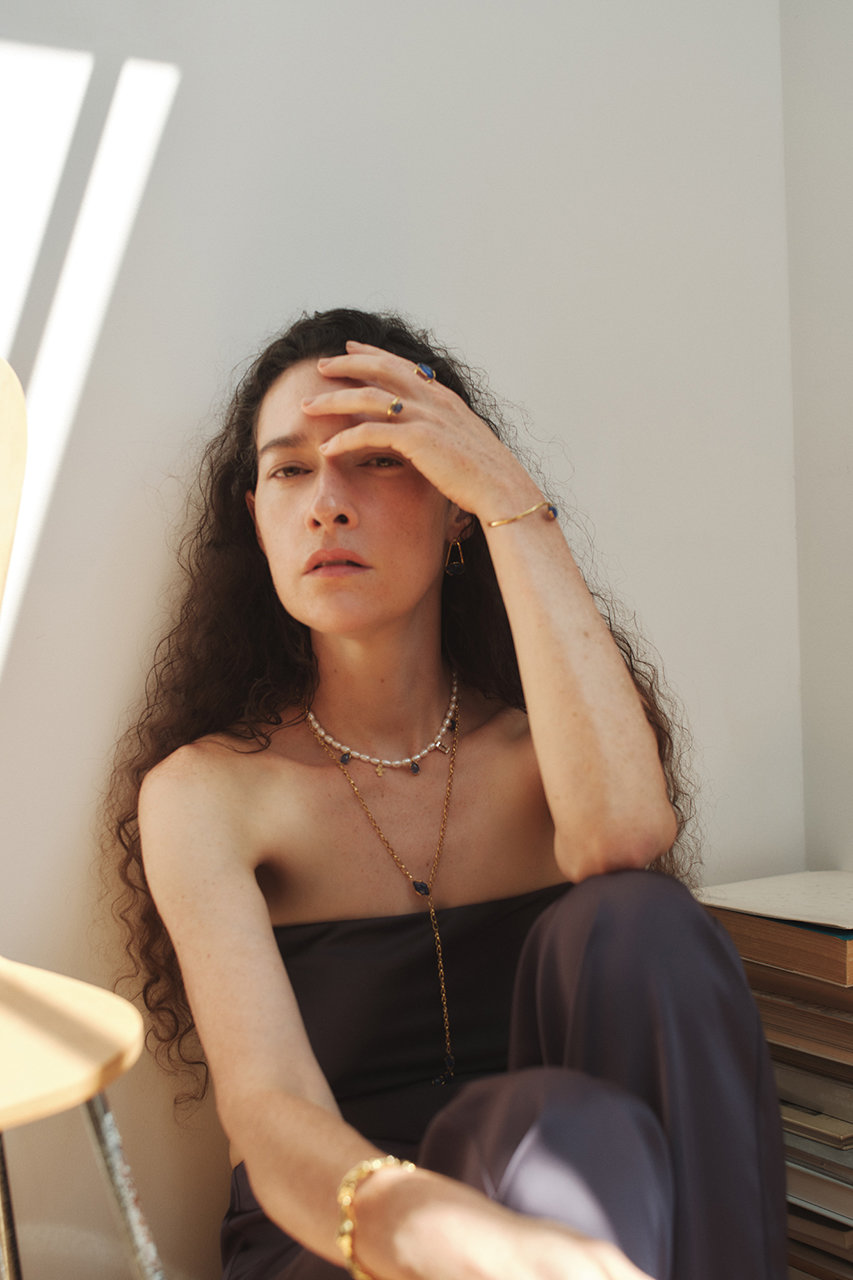ADER.bijoux(アデル ビジュー)｜LIGNE DE FUITE 2way ラリエット