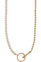 ORDRE pearl ショートネックレス アデル ビジュー/ADER.bijoux ゴールド