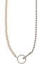 ORDRE pearl ショートネックレス アデル ビジュー/ADER.bijoux シルバー