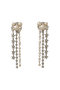 SPARKLE fringe イヤリング アデル ビジュー/ADER.bijoux シルバー