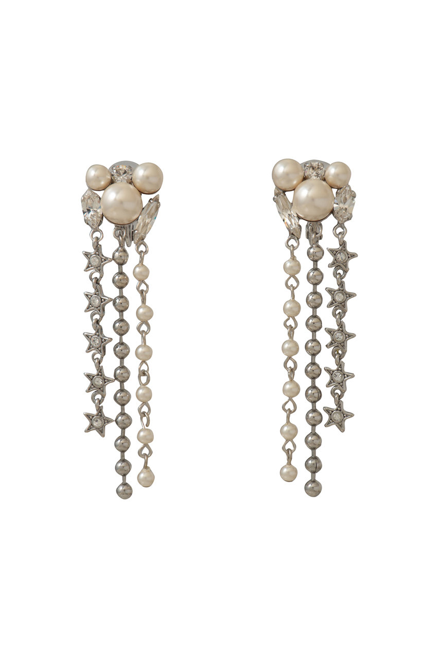 アデル ビジュー/ADER.bijouxのSPARKLE fringe イヤリング(シルバー/63295010)