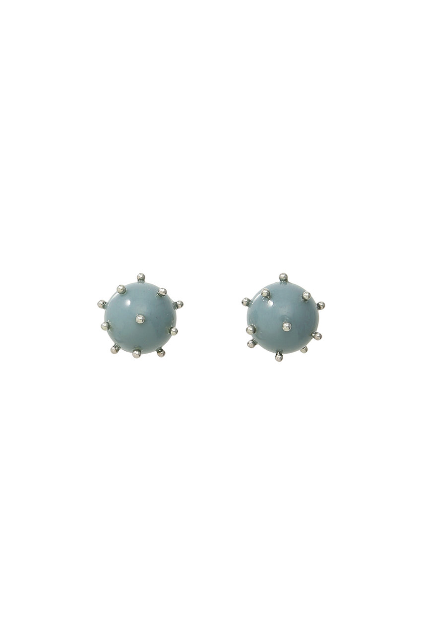 ADER. bijoux アデル ビジュー BALLON ソロボールピアス ブルー